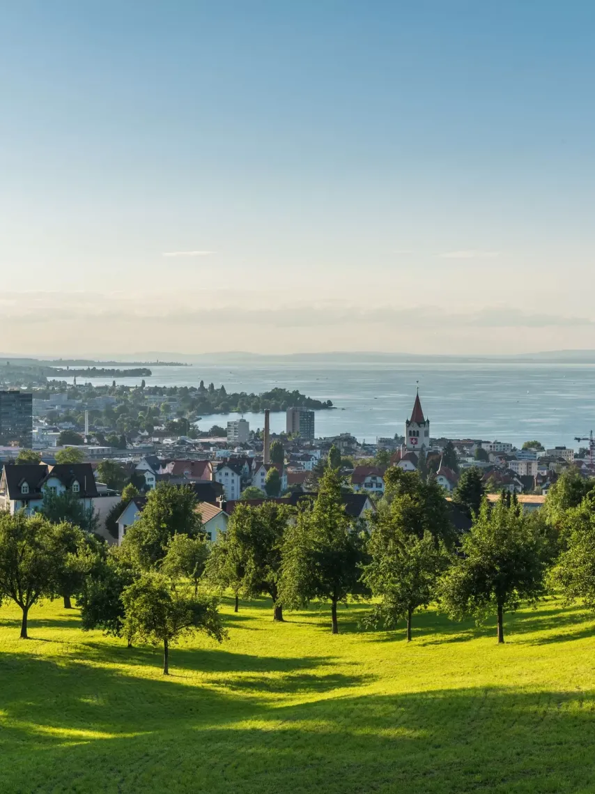 Rorschach region with Lake Constance