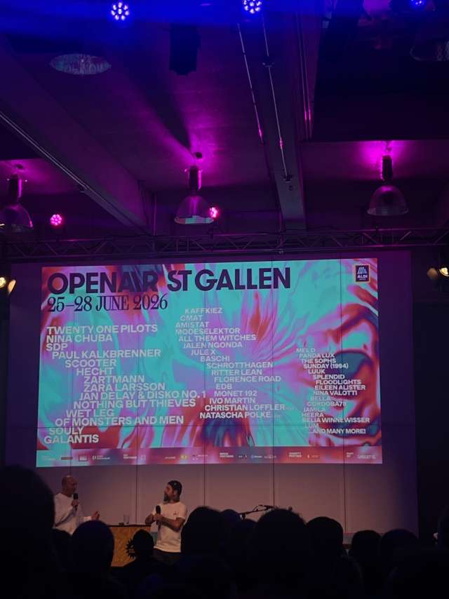 Anticipation for the festival summer at OpenAir St. Gallen 2026