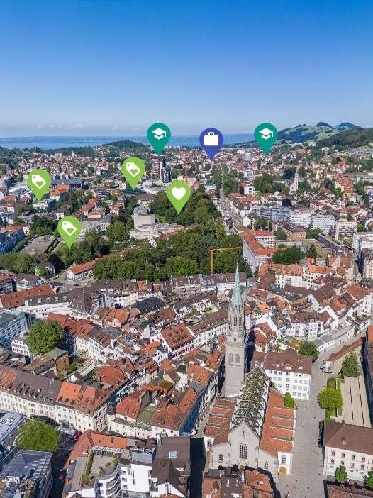 A virtual journey through St.Gallen