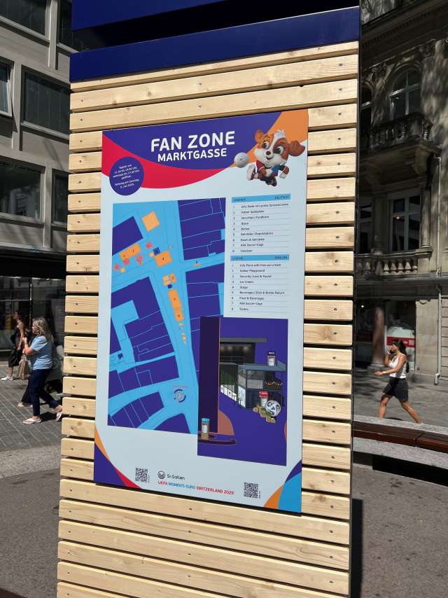 UEFA Women's EURO 2025: Football fever in St.Gallen
