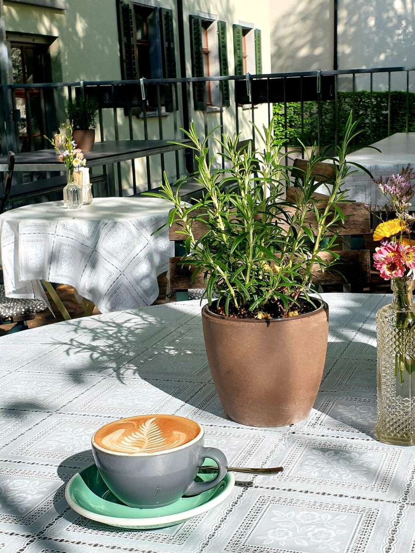 Roof terraces and inner courtyards